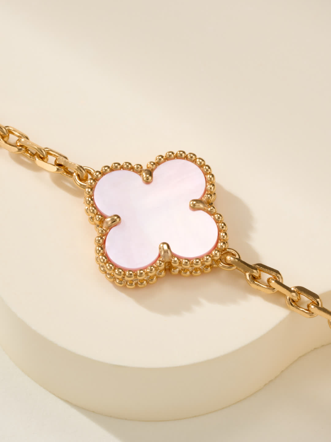 Van Cleef & Arpels Alhambra Pink Gold Bracelet